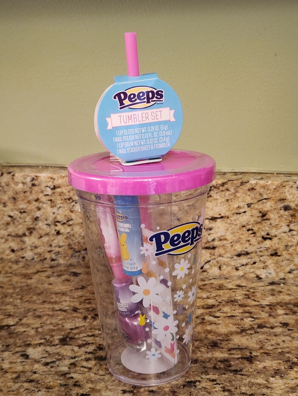 PEEPS TUMBLER SET, NWT